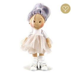 BASKETS BLANCS POUR LES POUPEES LULLU DOLLS